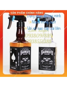 Bình xịt nước cắt tóc mẫu mới Baber cao cấp cầm tay ⚡FREESHIP⚡ nhựa cao cấp dạng vòi phun sương nhỏ