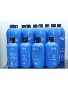 Uốn nóng Kella khỏe 500ml xanh dương  1 cặp 2 chai 