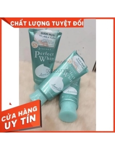 Sữa Rửa Mặt Senka  màu xanh Dành Cho Da Mụn 100g Perfect Whip Acne Care