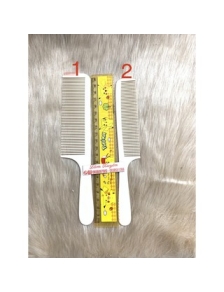 Lược nhựa 007 chải đầu, lược nhựa cắt tóc có cán cầm loại dẽo, chịu nhiệt tốt