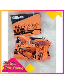 Dao lam Gillette, lưỡi lam Gillette hôp cam ⚡FREE SHIP⚡ hộp 100 lưỡi, lưỡi dao lam trắng, sắc bén, g