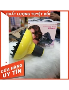 Chụp Loa Sấy Tròn Tạo Kiểu Cổ Cao Su co dãn cao cấp cho Tóc Uốn Xoăn 
