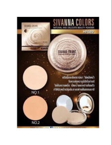 Phấn phủ dạng nén SIVINNA GEO 20g siêu mịn, lì, độ bám tốt, kềm dầu lâu trôi, phấn phủ trắng mịn tạ