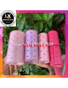 Ống lô gai dính trục lông lõi nhôm quấn tóc tạo độ phồng tại nhà  FREESHIP  xinh xắn quấn là tự dính không cần kẹp