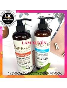 Bộ dầu gội dầu xả OMEE LUX 800ml 2 chai CHÍNH HÃNGNG  gội dưỡng sinh chống rụng tóc kích thích mọc tóc sạch gàu khử kềm