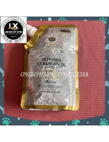 HẤP VALENTION BIO HAIR COLLAGEN 2X DUNG TÍCH 500ML TẬN GỐC  GIÚP TÓC SUÔN MƯỢT BÓNG ĐẸP, HẤP PHỤC HỒI TÁI SINH SỢI TÓC