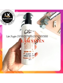 Xịt dưỡng tóc keratin Ql8x 250ml nuôi dưỡng phục hồi tóc 