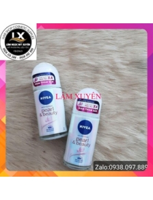 Lăn ngăn mùi NIVEA Pearl & Beauty ngọc trai đẹp quyến rũ 50ml
