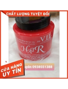 Hấp Dầu Kem ủ Siêu Mềm Mượt VIL 3D HAIR 1000ml hũ màu đỏ FREESHIP mềm mượt giữ màu phủ lụa phục hồi tóc bóng đẹp thơm.