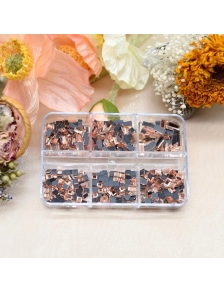 Khay Đá Khối Trắng Chân Keo màu Hồng Trà khay 6 ô GIÁ RẺ đế keo chân bằng hình vuông hình chữ nhật 