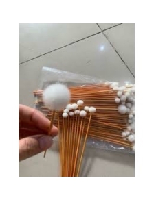 50 cây bông tăm se tai bông se lỗ tai lông vịt cây gỗ , nhưa rẻ FREESHIP mềm lấy sạch tai không bung
