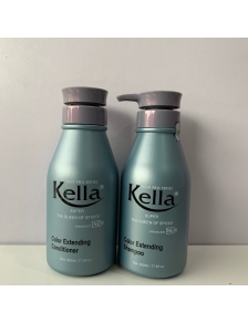 Dầu gội KELLA 500ml chai xám CHÍNH HÃNG dành cho tóc màu hỗ trợ giữ màu giúp tóc bền màu khi nhuộm