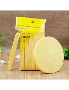 Bông mút rửa mặt bọt biển HIVEY MLN bịch 12