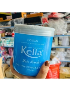 Bột tẩy tóc nâng nền cao cấp Kella xanh 500g chính hãng siêu mềm mịn khôg ngứa rát gãy rụng khô tóc