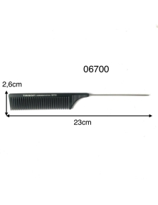 Lược đuôi nhọn cán inox TONY GUY chia tóc, búi tóc, chải thuốc nhuộm