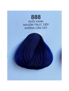 Thuốc nhuộm trực tiếp không cần tẩy VIL 888 KHÓI XANH tuýp 120ml dạng kem không rát da đầu, không gây khô tóc