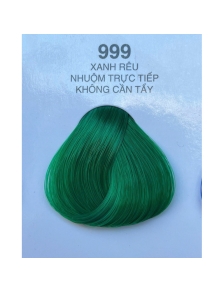 Thuốc nhuộm trực tiếp không cần tẩy VIL 999 XANH RÊU tuýp 120ml dạng kem không rát da đầu, không gây khô tóc