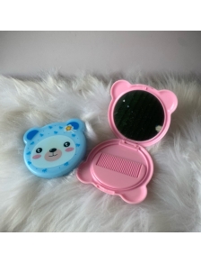 Gương Kiếng Mini Cá Nhân Kèm Lược Soi Mặt Bỏ Bóp - Tiện Lợi & Giá Rẻ