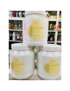 Hấp dầu tóc Keratin VIL HỦ TRẮNG phục hồi khô xơ hư tổn và nhuộm dạg kem sánh đặc hương phấn