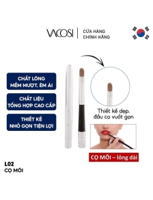Cọ đánh son môi VACOSI L02 ọ mềm, tán đều son môi, có nắp đậy