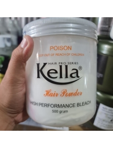 Bột tẩy tóc nâng nền cao cấp Kella trắng 500g chính hãng siêu mềm mịn khôg ngứa rát gãy rụng khô tóc