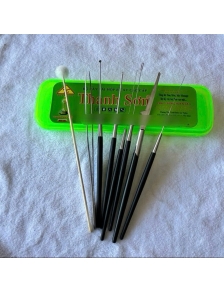 Dụng cụ lấy ráy tai HỘP NHỰA THANH SƠN 8 món dễ bảo quản cây inox không rỉ sét phù hợp mọi gia đình.