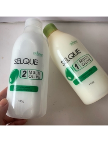 Uốn lạnh Olive Selque Obsidian cao cấp 410ml/530ml tinh chất nha đam sữa oliu siêu dưỡng mau xoăn.