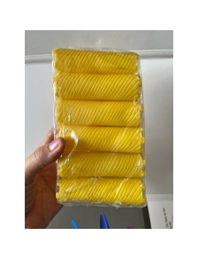 Trục Ống xương xoắn trơn số 000 - 2,8cm uốn lạnh không gai quấn cuốn định hình tóc uốn dễ xài nhựa dày cao cấp không mùi hôi