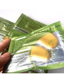 Mặt nạ mắt collagen màu vàng