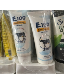 Sữa rửa mặt E100 8OML CHÍNH HÃNG  trắng da ngừa mụn giá rẻ