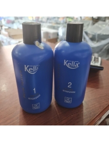 Uốn nóng Kella khỏe 500ml xanh dương uấn nóng setting cho tóc to dày căng bền lọn bóng không khô tóc