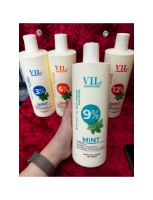 Oxy 9% trợ nhuộm bạc hà VIL 1000ml GIÁ RẺ dạng chai hương thơm bạc hà mát lạnh không rát da đầu