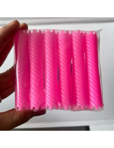 Trục Ống xương xoắn trơn số 1 - 1,3cm uốn lạnh không gai quấn cuốn định hình tóc uốn dễ xài nhựa dày cao cấp không mùi hôi