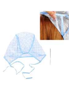 Nón móc lai nilong nhựa có lỗ sẵn và cây móc lai inox siêu rẻ dụng cụ để nhuộm tóc light nam nữ chuyên nghiệp siêu bền 