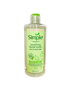 Nước Hoa Hồng Simple Toner 200ml CHÍNH HÃNG  giúp nuôi dưỡng sâu và cân bằng làn da