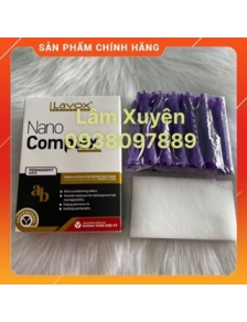 COMBO UỐN LẠNH SIZE TRUNG (size 1) Thuốc uốn tóc tại nhà cá nhân Lavox Nano Complex 2x