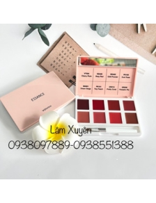 Bảng màu son lì Essance 8 CHÍNH HÃNG son lì sáp siêu mịn dưỡng môi lâu trôi son không chì son không
