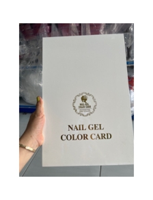 Sổ bảng màu móng mẫu ❌FREESHIP❌ làm màu sơn có đánh số từ trang trí màu sơn sản phẩm của thợ nail ch