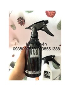 Bình xịt nước màu đen H20 bình xịt phun sương bình nhựa cao cấp ❌ GIÁ RẺ ❌ bình phun nước đựng hoá c