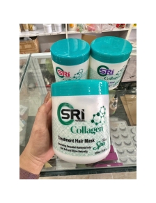 Hấp dầu OSRI collagen đen 1000ml chất kem mềm mượt hương thơm nhẹ nhàng giúp tóc giảm khô xơ gãy rụng