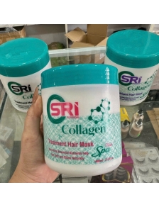 Hấp dầu OSRI collagen Hồng 1000ml chất kem mềm mượt hương thơm nhẹ nhàng giúp tóc giảm khô xơ gãy rụng