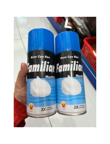 Kem bọt cạo râu Familiar 330g 275g 