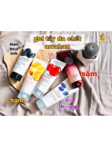 Kem tẩy tế bào chết tẩy kì da chết arrahan 180ml CHÍNH HÃNG giảm bả nhờn làm trắng sáng làn da góp phần làm da mịn màng