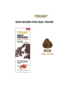 Kem nhuộm tóc  YOUNG 210 nâu mọcha