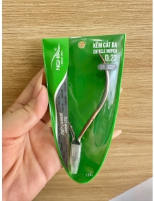 Kềm cắt da NGHĨA D23 chính hãng bằng thép mạ niken rung bóng cao cấp bền bén chuyên dụng làm nail