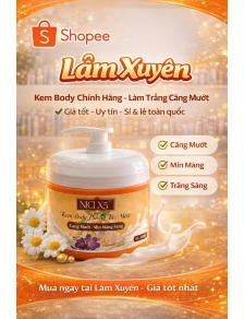 Kem body Nici X5 500g có vòi xịt tiện lợi không bết không rít không lộ vân thẩm thấu nhanh giữ ẩm da