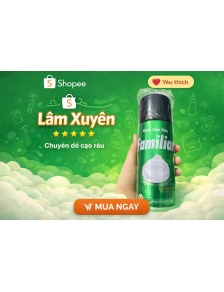 Kem bọt cạo râu Familiar XANH LÁ 275g bọt trắng làm mềm râu giảm trầy xước chống va chạm không  rát da