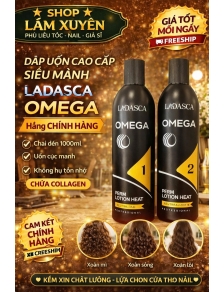 Dập Uốn Cao Cấp Siêu Mạnh LADASCA OMEGA chai đen 1000ml Hàng CHÍNH HÃNG
