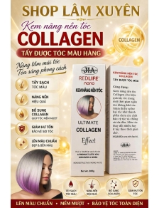 Kem nâng nền tóc Collagen tẩy được tóc màu hàng dễ sử dụg tiện lợi giá rẻ CHÍNH HÃNG hộp 300g