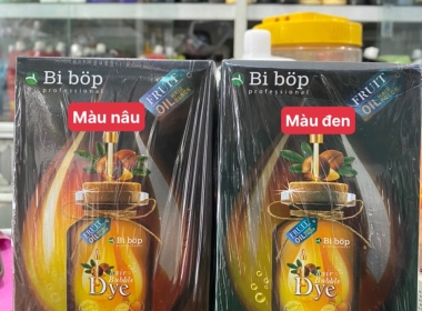 Dầu gội đen tóc Bibop - Giải pháp tối ưu cho người tóc bạc!